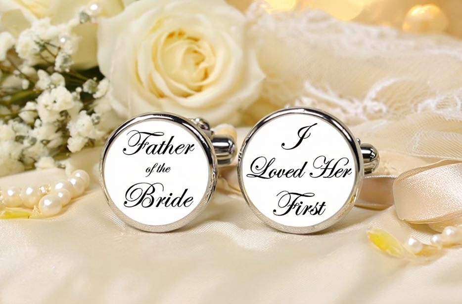 Father of the Bride Cufflinks